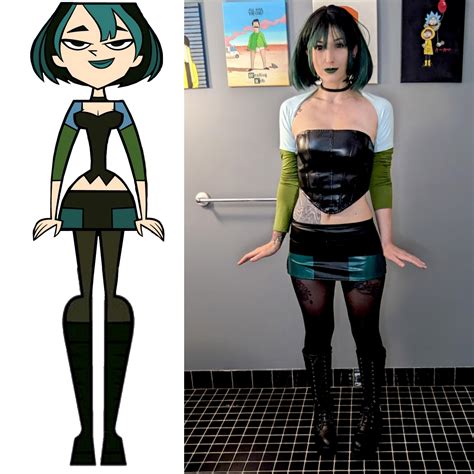 Total Drama Island Gwen Cosplay Costume Outfit